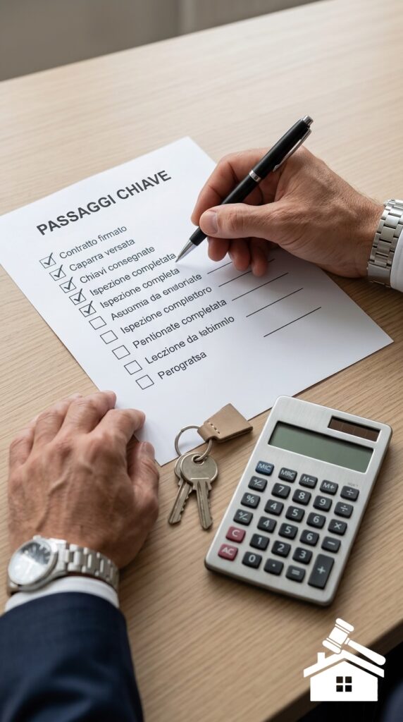 passaggi chaive nell'acquisto di immobile all'asta con il mutuo